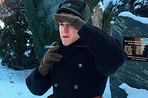 Во время съемок норвежского военного сериала — подработка. Прага