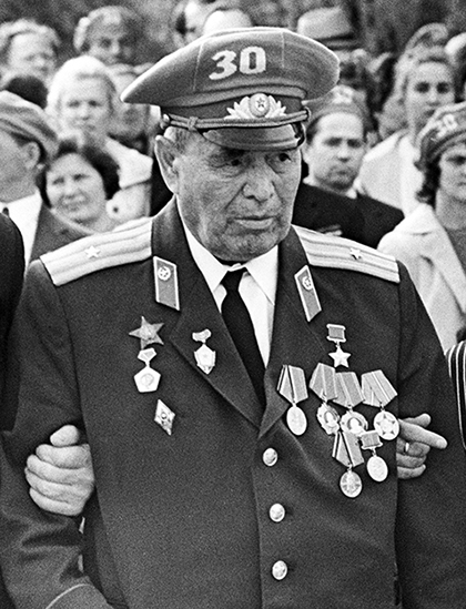 Петр Гаврилов после войны