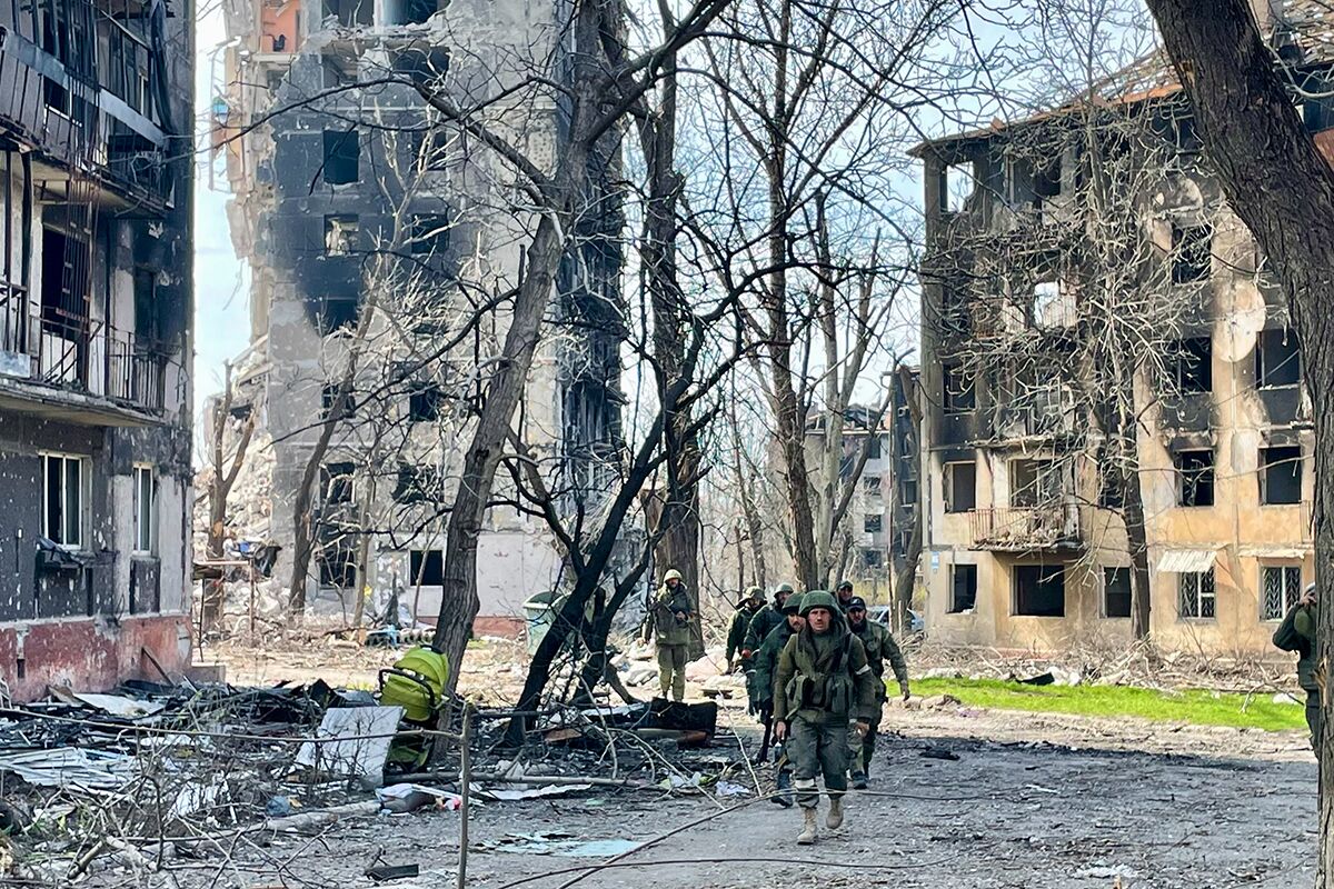 Штурмовая группа батальона Шерхана возвращается с выполнения боевой задачи