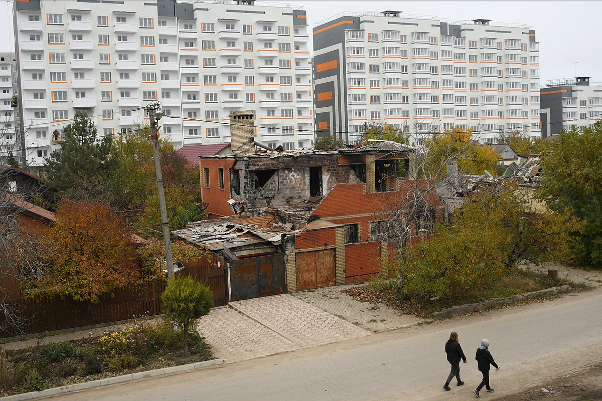 Новый жилой квартал в Мариуполе