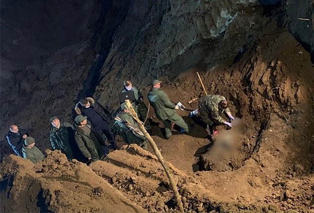 Место обнаружения тел депутата Раменского района Подмосковья Татьяны Сидоровой и троих членов ее семьи. 2019 год