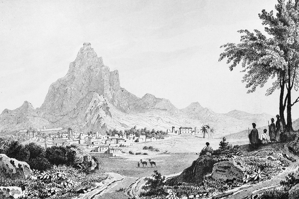 Вид на Эривань, 1838 год 