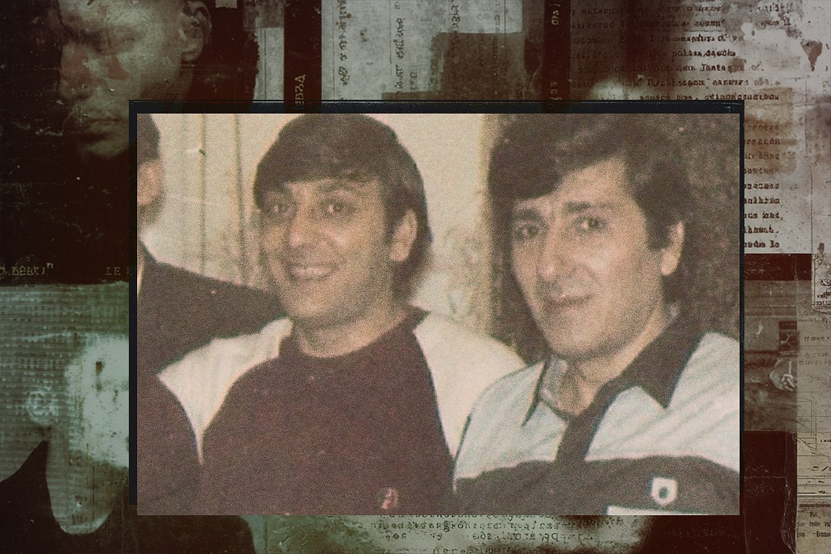 Слева направо: братья Владимир и Рудольф (Рудик Бакинский) Огановы