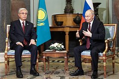 Касым-Жомарт Токаев и Владимир Путин